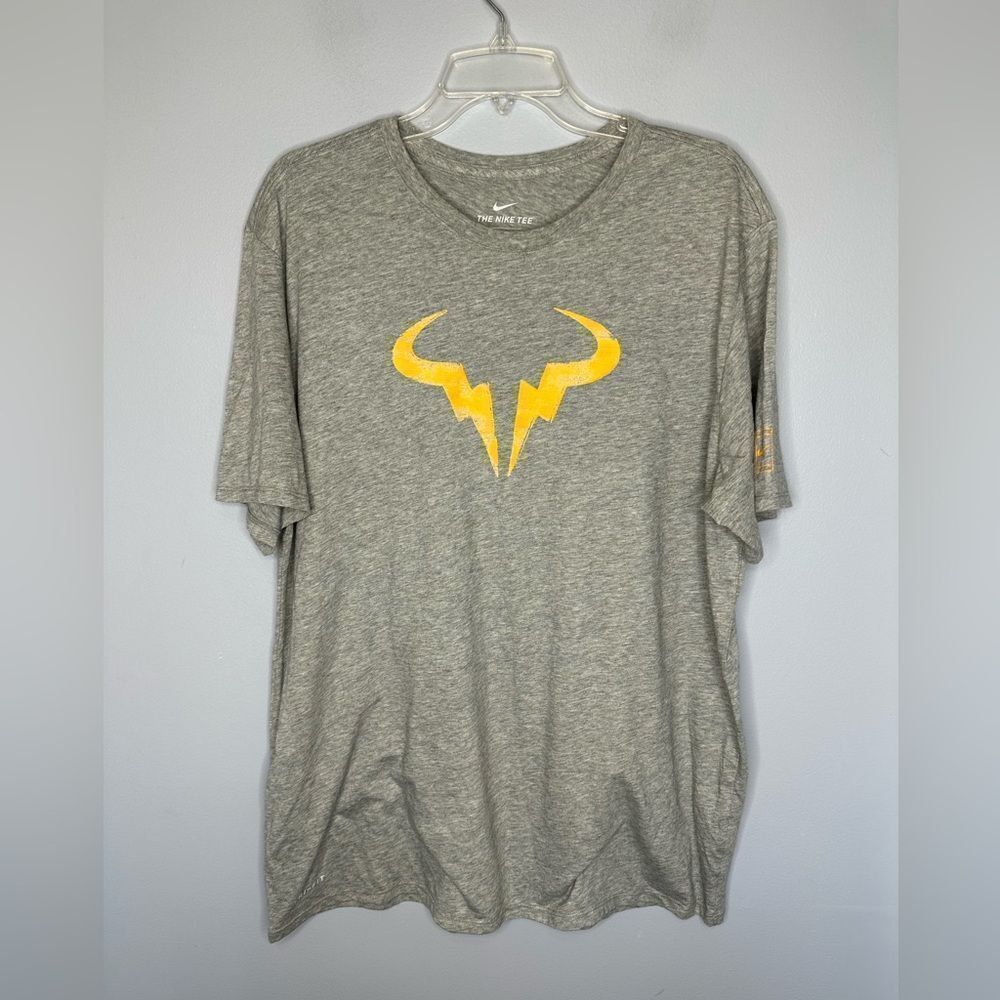 Nike Dri-fit Rafa Nadal XL grey Tennis T-shirt